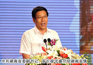 安博官网胡国安董事长出席2010年湖南（上海）投资洽谈活动周