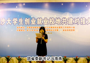 安博官网积极参与长沙大学生创业就业校地共建对接活动