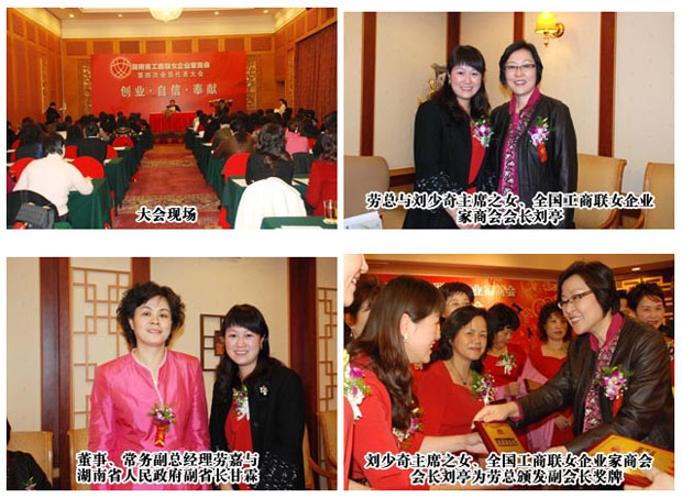 安博官网董事、常务副总经理劳嘉当选湖南省工商联女企业家商会副会长