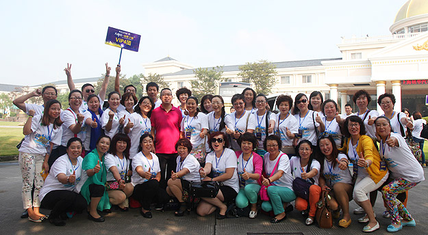 带着梦想去旅行——绿之韵营销精英2014大都会上海畅享之旅