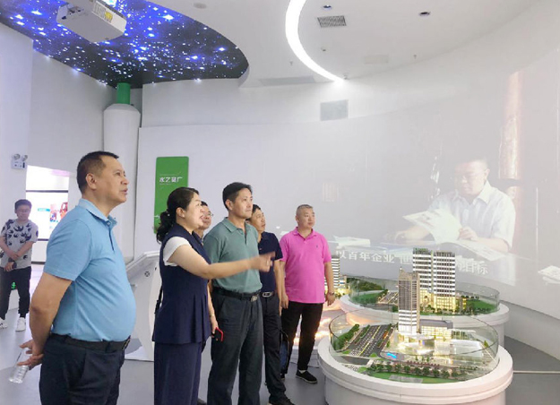 湖南省市场监督管理局领导视察调研会员企业绿之韵