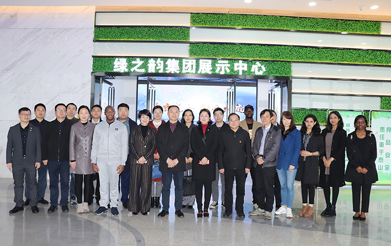 湖南省科技厅领导一行莅临绿之韵调研指导