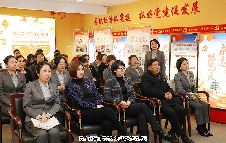 安博官网党委开展“党建引领促发展 踔厉奋发启新程”主题党课学习