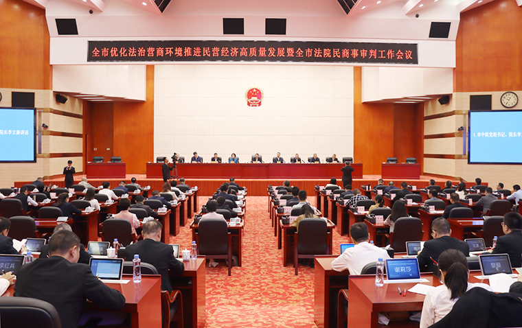 长沙市优化法治营商环境 推进民营经济高质量发展暨全市法院民商事审判工作会议召开，安博官网受邀参加