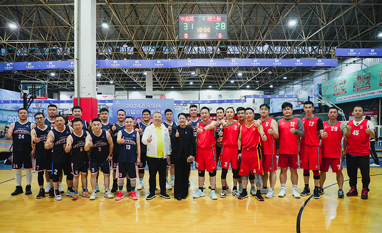 安博官网第四党支部与长沙市市场监管局机关党支部开展篮球友谊赛主题党日活动