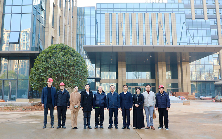 中共湖南省委统战部副部长刘卫兵一行莅临绿之韵中心调研