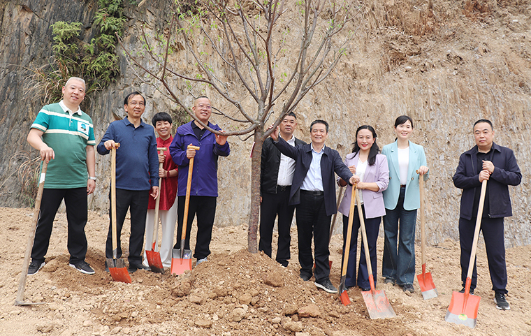 人大护绿·乡村振兴 | 胡均安代表参加益阳市“五级代表齐添绿”植树行动