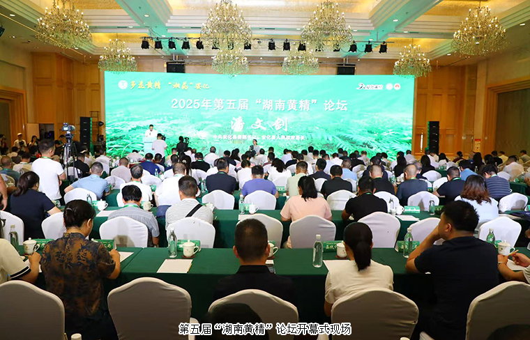 胡国安董事长受邀参加第五届“湖南黄精”论坛 共探黄精产业发展新路径